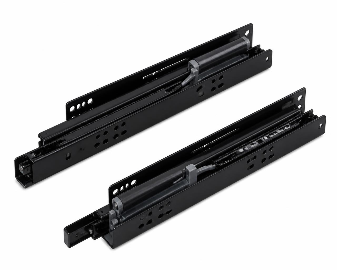 Black Soft Closing Drawer Slide (45kg)