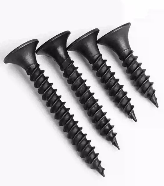 Black Mild Steel Gypsum Board Screw